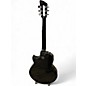 Used Washburn Custom Shop NV100 Black Onyx Acoustic Electric Guitar