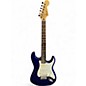 Used Squier Affinity Stratocaster Purple Solid Body Electric Guitar thumbnail