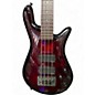 Used Spector REBOP 4 Crimson Red Burst Electric Bass Guitar