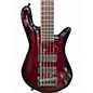Used Spector REBOP 5 Crimson Red Burst Electric Bass Guitar