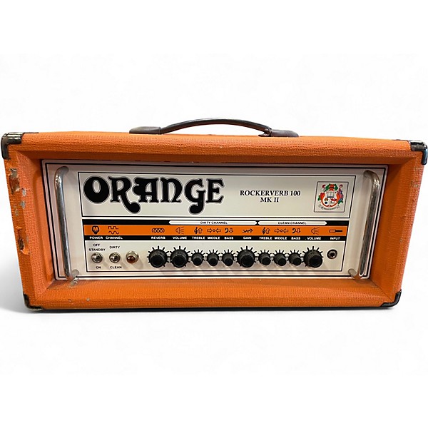 Used Orange Amplifiers Rockerverb RK100HTC MKII 100W Tube Guitar Amp Head