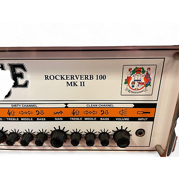 Used Orange Amplifiers Rockerverb RK100HTC MKII 100W Tube Guitar Amp Head