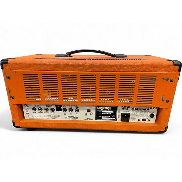 Used Orange Amplifiers Rockerverb RK100HTC MKII 100W Tube Guitar Amp Head