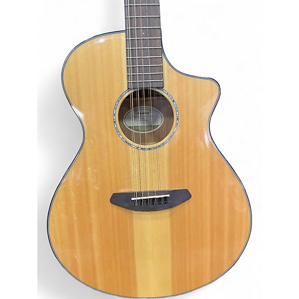 Used Breedlove Pursuit-12 Natural 12 String Acoustic Electric Guitar