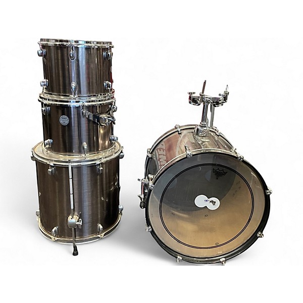 Used Mapex 4 Piece Horizon Gun Metal Drum Kit