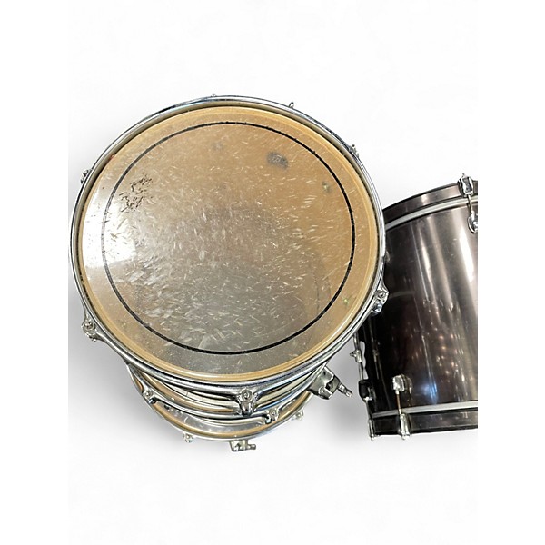 Used Mapex 4 Piece Horizon Gun Metal Drum Kit