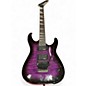 Used Jackson JS32Q Transparent Purple Burst Solid Body Electric Guitar thumbnail