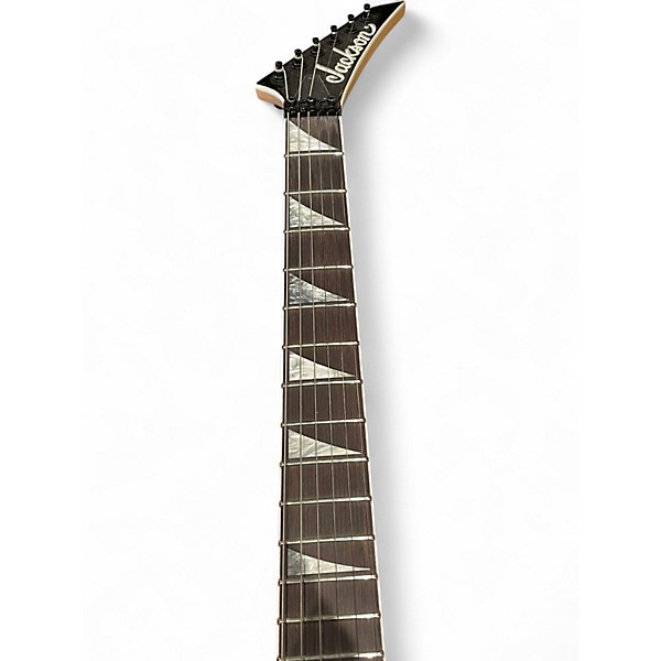 Used Jackson JS32Q Transparent Purple Burst Solid Body Electric Guitar