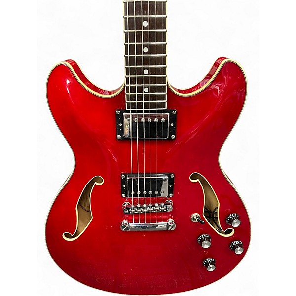 Used Ibanez AS73 Artcore Cherry Hollow Body Electric Guitar