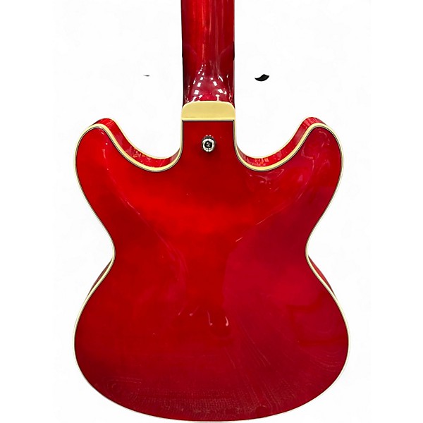 Used Ibanez AS73 Artcore Cherry Hollow Body Electric Guitar
