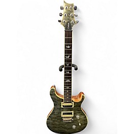 Used PRS SE Custom 24 Trans Green Solid Body Electric Guitar