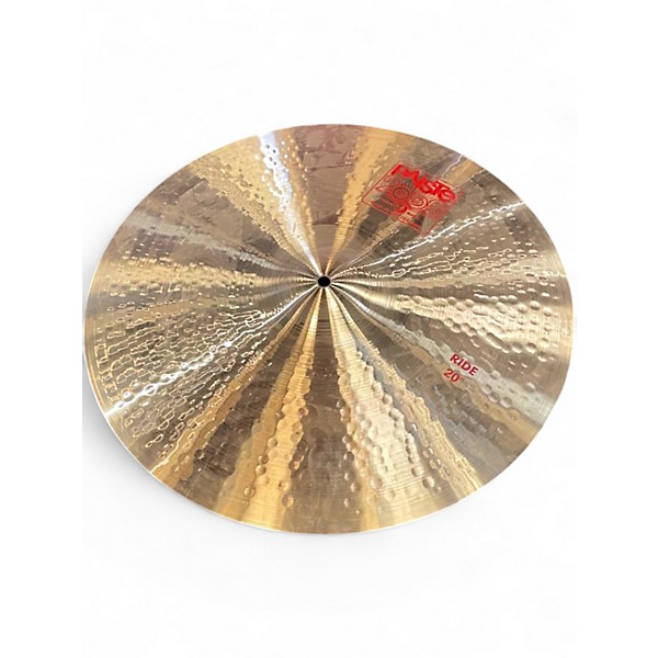 Used Paiste 20in 2002 Ride Cymbal