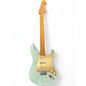 Used 2023 Squier 40th Anniversary Stratocaster Vintage Edition Satin Sonic Blue Solid Body Electric Guitar thumbnail