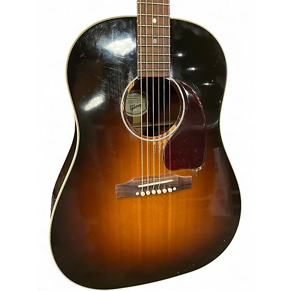 Used Gibson J45 Standard Sunburst Acoustic Electric Guitar