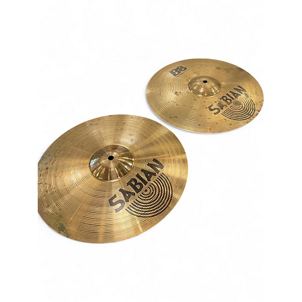 Used SABIAN 14in B8 Hi Hat Pair Cymbal