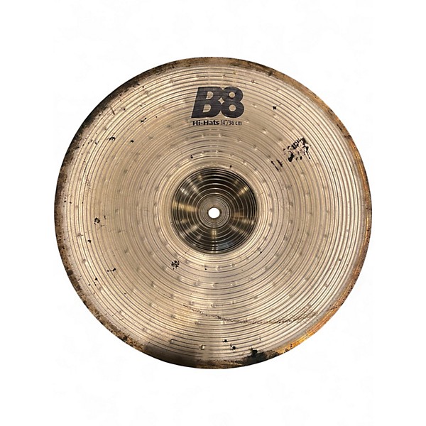 Used SABIAN 14in B8 Hi Hat Pair Cymbal