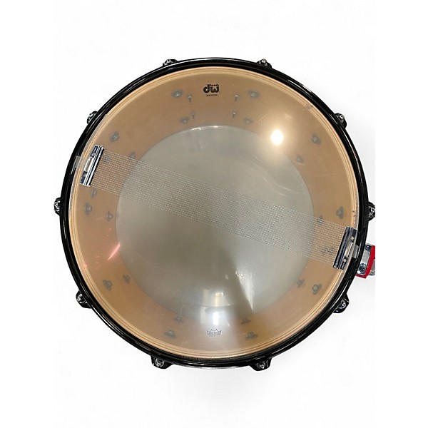 Used PDP by DW 14X6.5 Rat Rod Maple Snare Drum Gunmetal Gray Drum