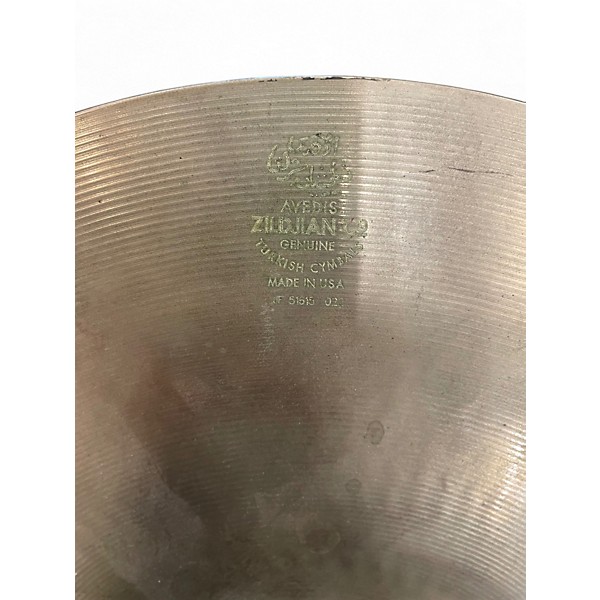 Used Zildjian 14in A Custom Hi Hat Bottom Cymbal