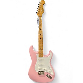 Used Squier Classic Vibe 1950S Stratocaster Pink Solid Body Electric Guitar
