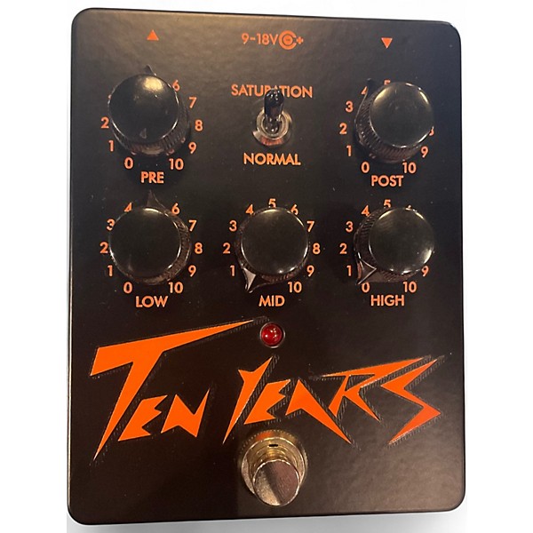 Used Ten Years ten years is a decade Effect Pedal