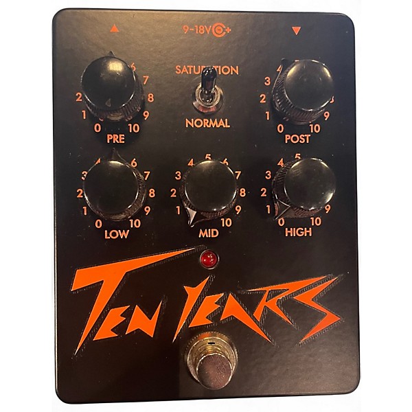 Used Ten Years ten years is a decade Effect Pedal