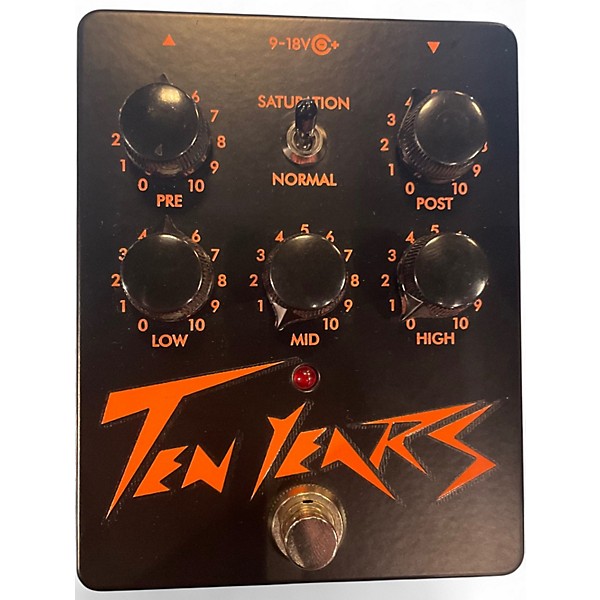 Used Ten Years ten years is a decade Effect Pedal
