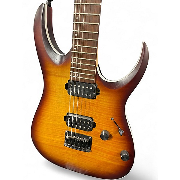 Used Ibanez RGA42FM DRAGON EYE Solid Body Electric Guitar