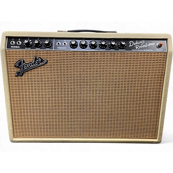 Used Fender Deluxe Reverb 22W 1x12 Tube Guitar Combo Amp