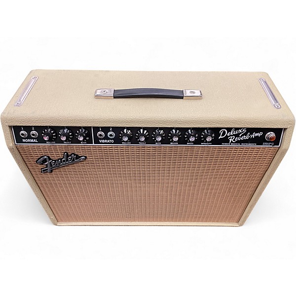 Used Fender Deluxe Reverb 22W 1x12 Tube Guitar Combo Amp