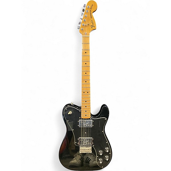 Used Fender Classic Series '72 Telecaster Deluxe Black Solid Body Electric Guitar