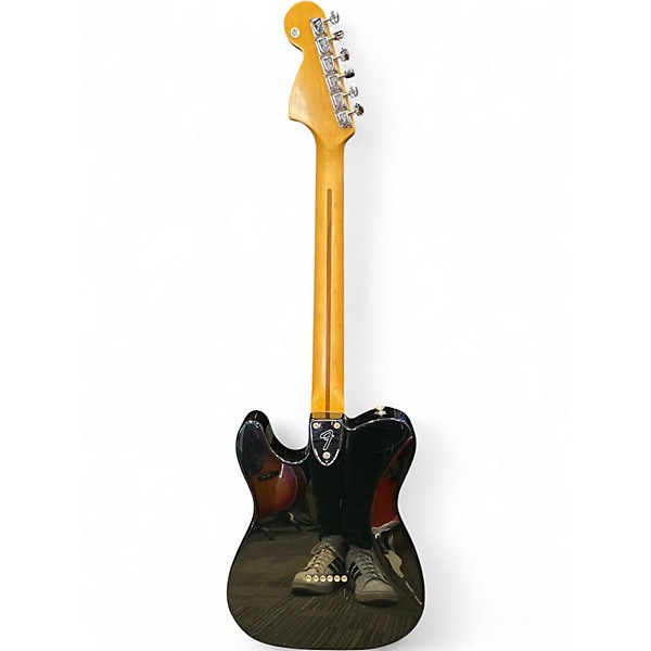 Used Fender Classic Series '72 Telecaster Deluxe Black Solid Body Electric Guitar