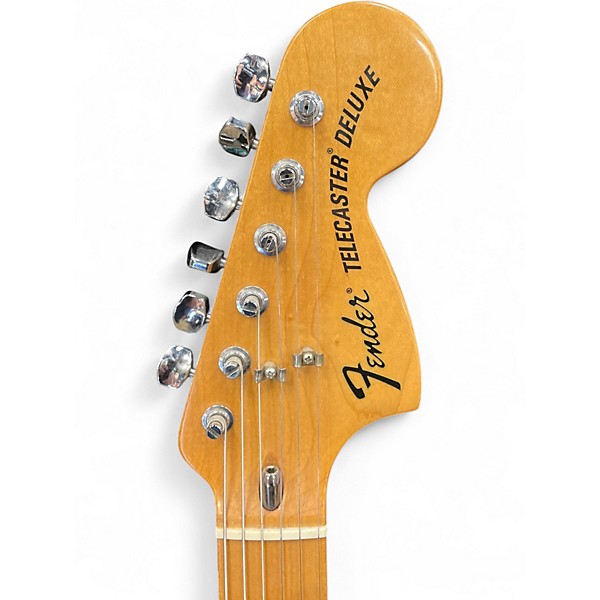 Used Fender Classic Series '72 Telecaster Deluxe Black Solid Body Electric Guitar