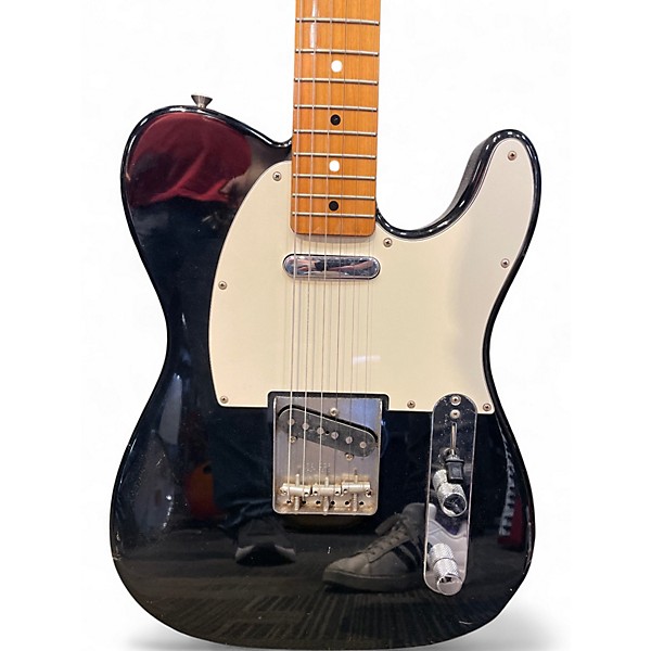 Used Fender MIJ Telecaster Black Solid Body Electric Guitar