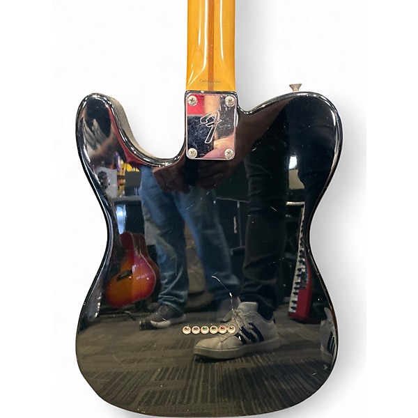 Used Fender MIJ Telecaster Black Solid Body Electric Guitar