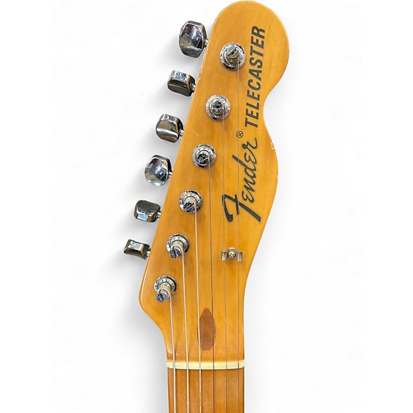 Used Fender MIJ Telecaster Black Solid Body Electric Guitar