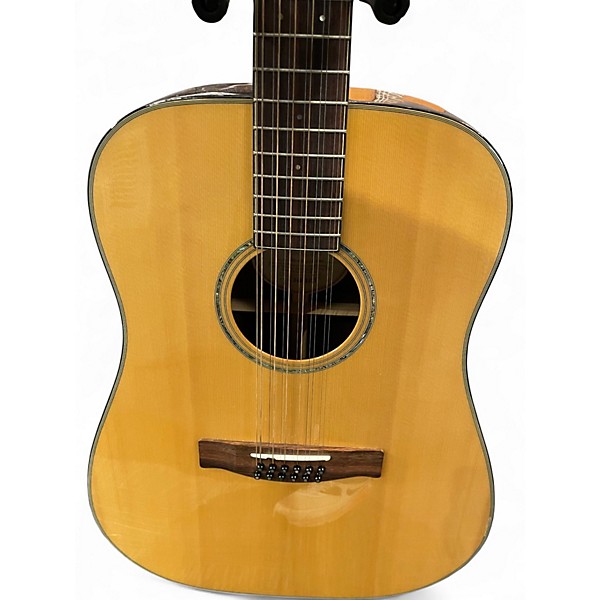 Used Fender GD47S12 Natural 12 String Acoustic Guitar