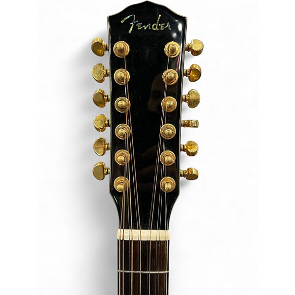 Used Fender GD47S12 Natural 12 String Acoustic Guitar