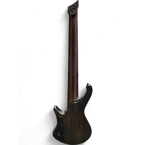 Used Ibanez ehb1506ms Spalted Maple Electric Bass Guitar