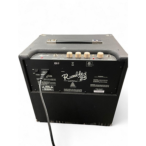 Used Fender Rumble 25 25W 1x8 Bass Combo Amp