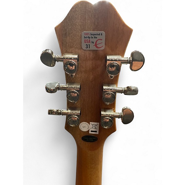 Used Epiphone Dot Natural Hollow Body Electric Guitar