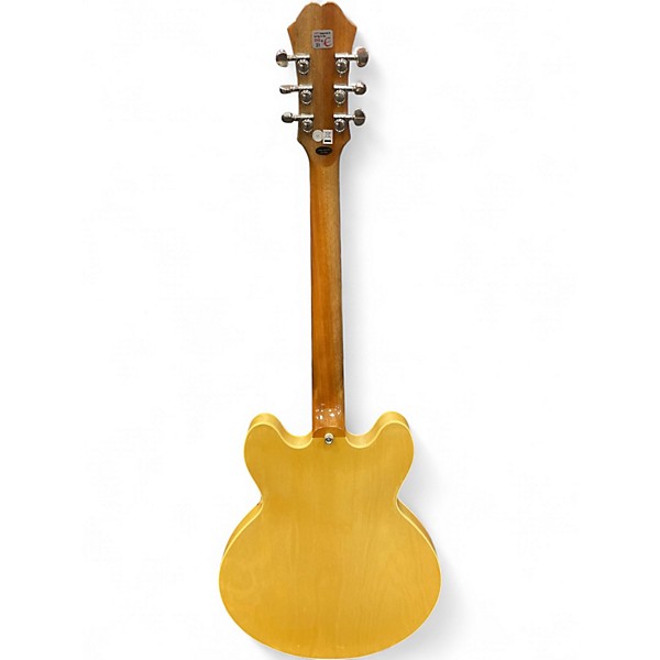 Used Epiphone Dot Natural Hollow Body Electric Guitar
