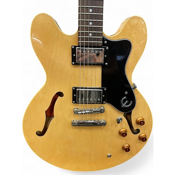 Used Epiphone Dot Natural Hollow Body Electric Guitar