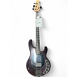 Used Ernie Ball Music Man DarkRay 4 Dark Rainbow Electric Bass Guitar
