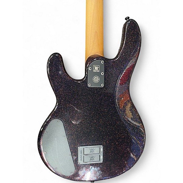 Used Ernie Ball Music Man DarkRay 4 Dark Rainbow Electric Bass Guitar