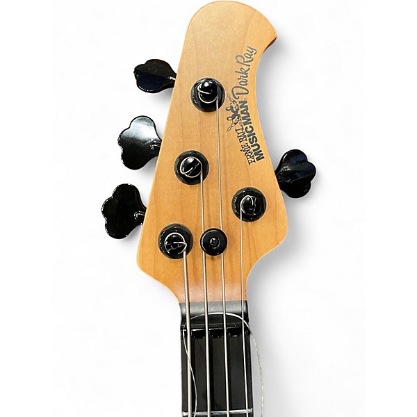 Used Ernie Ball Music Man DarkRay 4 Dark Rainbow Electric Bass Guitar