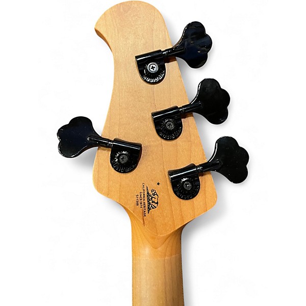 Used Ernie Ball Music Man DarkRay 4 Dark Rainbow Electric Bass Guitar