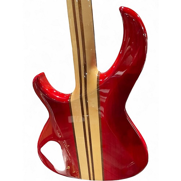 Used Aria Pro II SB-700 Red Electric Bass Guitar