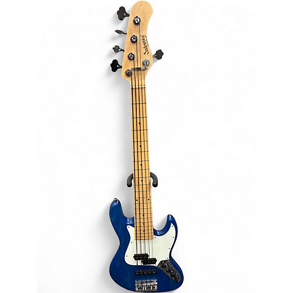 Used Sadowsky Guitars METROLINE VINTAGE PJ BASS Trans Satin Blue Electric Bass Guitar