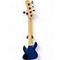 Used Sadowsky Guitars METROLINE VINTAGE PJ BASS Trans Satin Blue Electric Bass Guitar