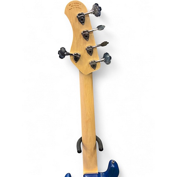 Used Sadowsky Guitars METROLINE VINTAGE PJ BASS Trans Satin Blue Electric Bass Guitar